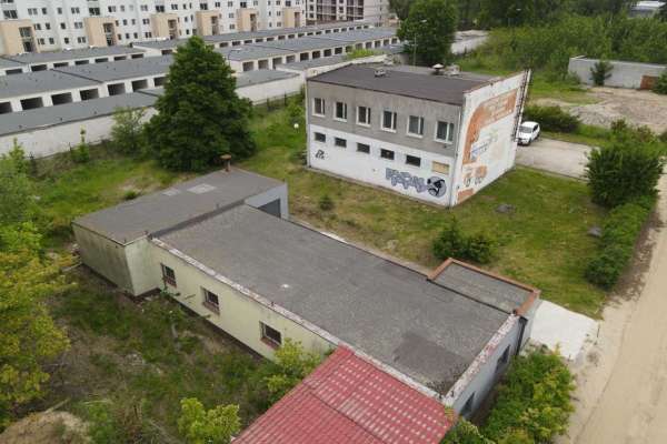 Budynki na terenie byłej Silwany