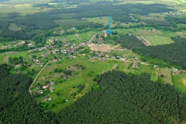 Rudnica, ul. Główna przy rzece Lubniewka