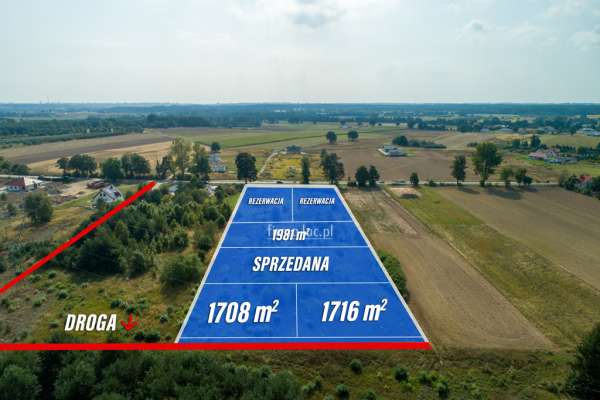 Wyjątkowa Działka w Santocku - 1708m2