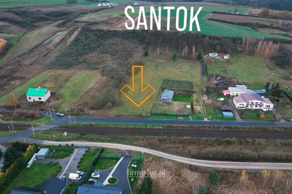 Idealna działka z warunkami zabudowy - Santok