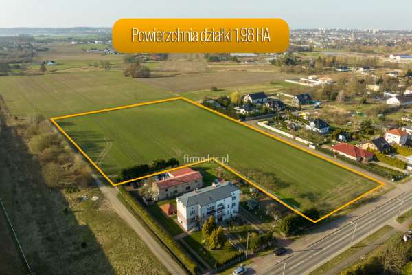 Atrakcyjna działka 1,98 HA Gorzów Wlkp - Zieleniec