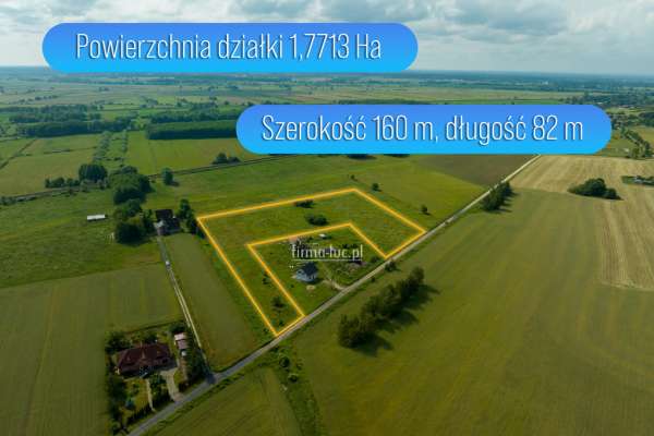 Działka 1,77 Ha w Malowniczym Płomykowie