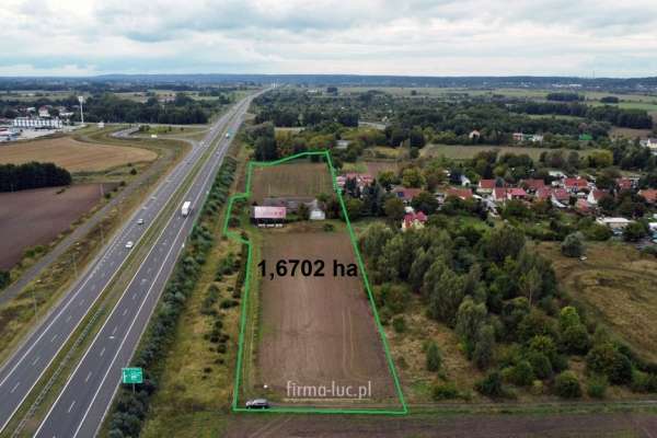 1,6702 ha pod inwestycję przy S3, usługi, zabudowa